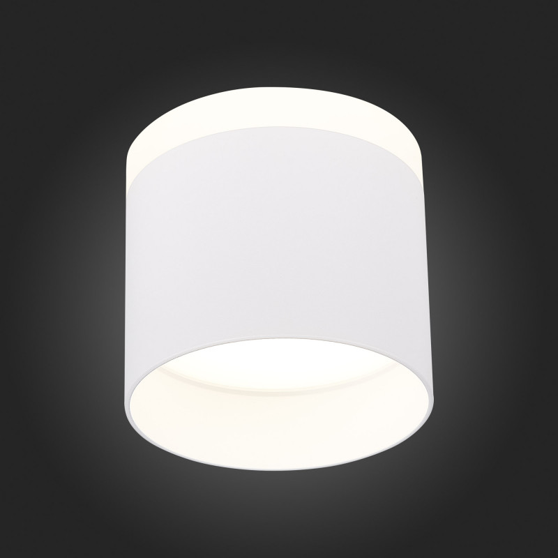 Светильник 10 см, 12W 4000K ST LUCE Накладные светильники ST102.542.12 Белый
