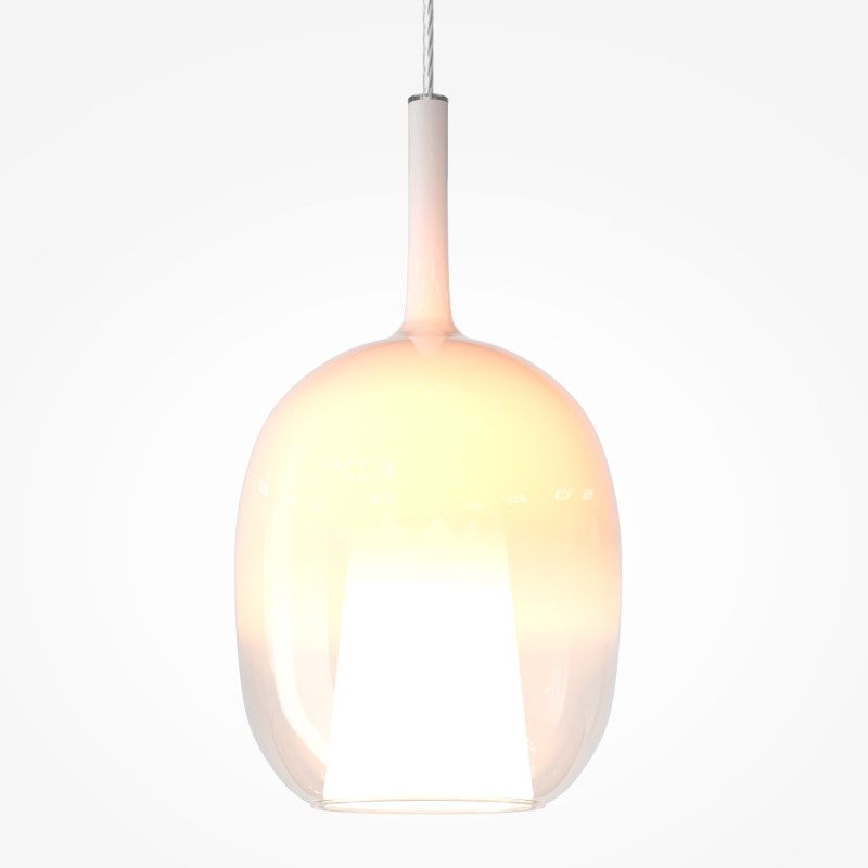 Подвесной светильник 17,5*17,5*335 см, 1*E27*60W, Maytoni Duality MOD271PL-01W1, черный
