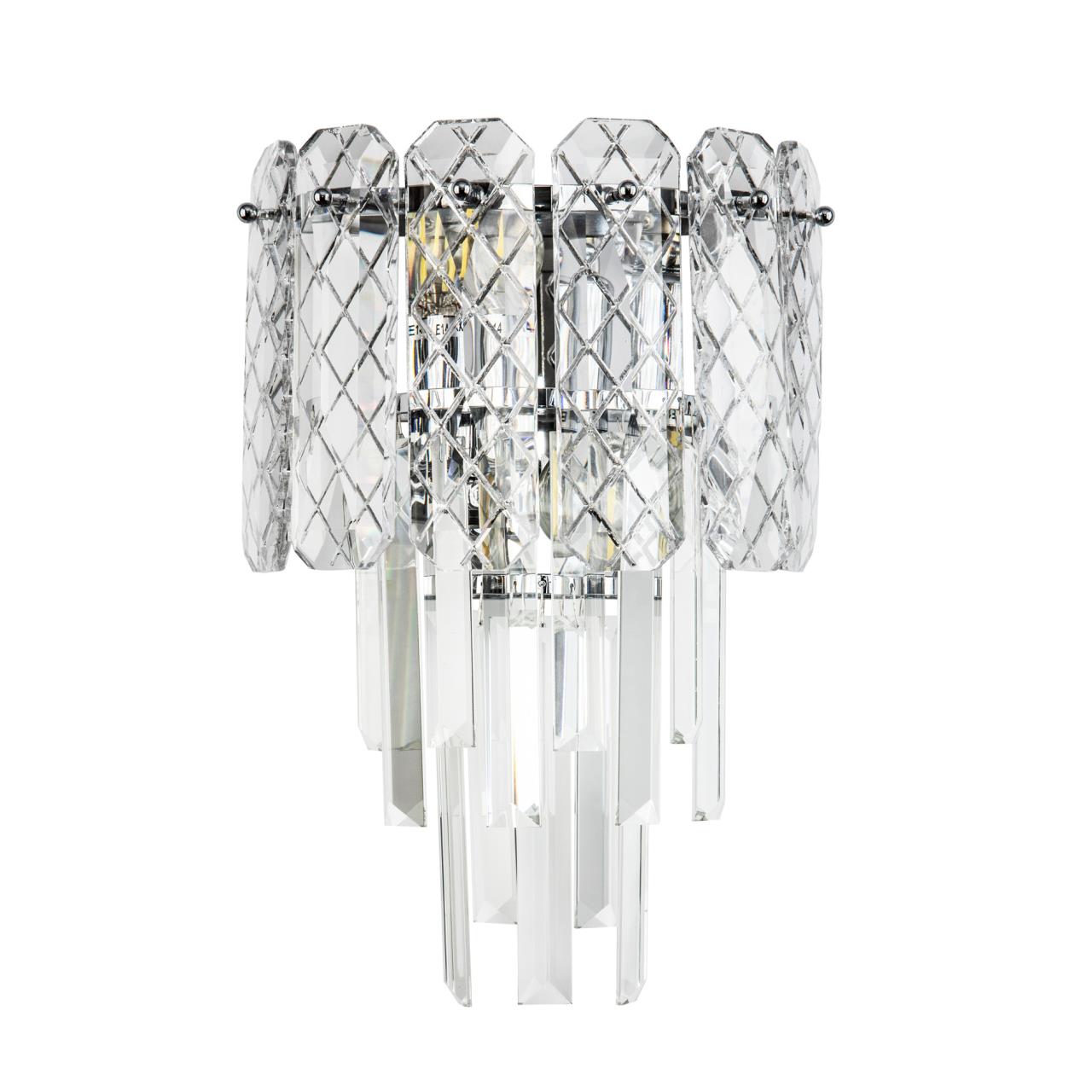 Бра 23*14*32 см, Е14 2x40W, Хром MODELUX ML.20210.2 CR