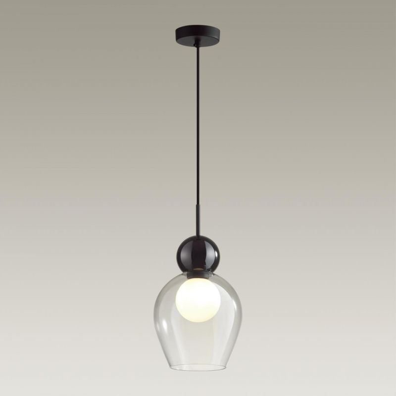 Светильник 20 см, Odeon Light Blacky 5023/1, черный