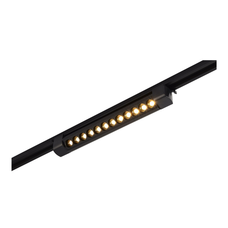 Трековый светильник 4,9* см, LED*1*10W, 3000K, St Luce Однофазная Трековая Система ST367.436.10, Черный