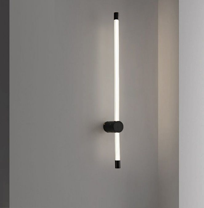Светильник настенный ElegantLight DZN-11161 ЧЕРНЫЙ D850/H60/1/LED/10W/4000K CELERY 23-12