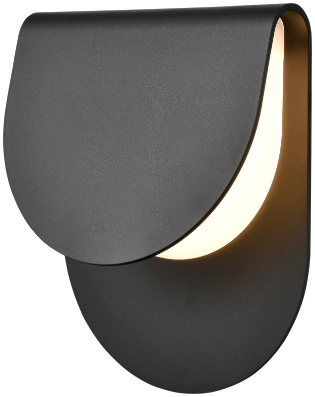 Светильник настенный 8,3*18*22 см, LED, 9W, Wertmark  WE931.01.021 черный