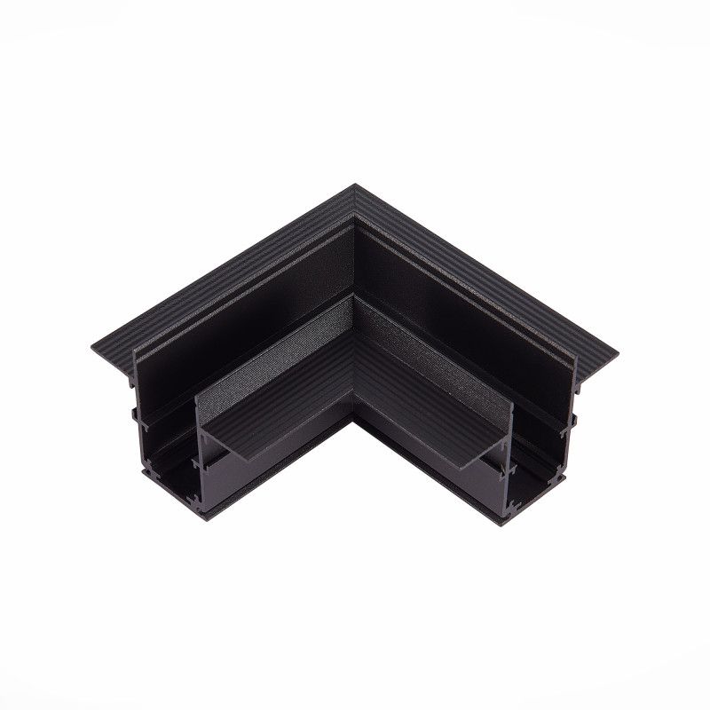 Коннектор 10*10*4,7 см, ST-Luce Track Black magnet in ГКЛ 12мм ST1007.429.12, черный