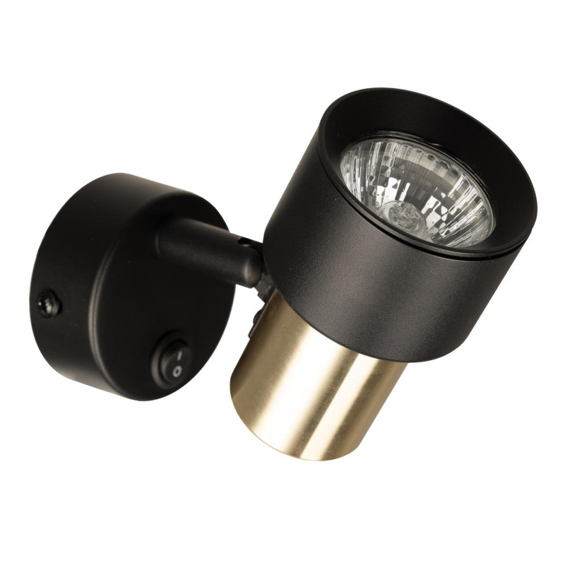 Спот 12*6*9 см, 1*GU10, 50W, Citilux SAT CL505611 черный