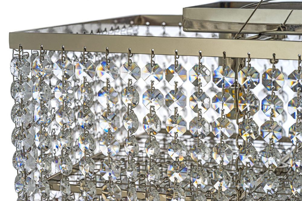 Люстра подвесная **25 см, 8*G9*40W, Arti Lampadari Milano Milano E 1.5.70X25.105 N, никель