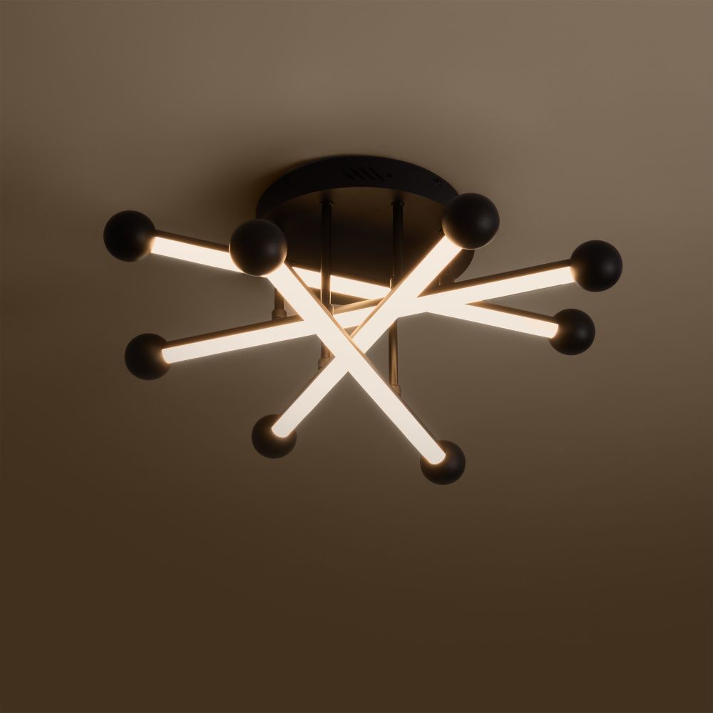 Светильник *53*-18 см, *LED*70W, 3000-7000K, Freya Рапида/Rapida FR6215CL-L70B, Черный