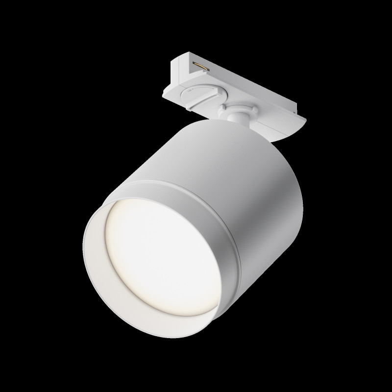 Трековый светильник 8,2*14,8 см, 1 GX53*15W Polar TR088-1-GX53-W Maytoni Single phase track system Unity, Белый