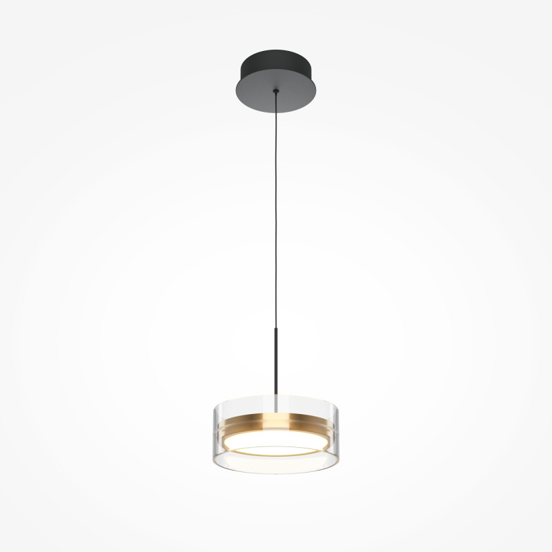 Подвесной светильник 25*25*327,5 см, LED, 3000К, Maytoni Dress code MOD348PL-L18BBS3K черный