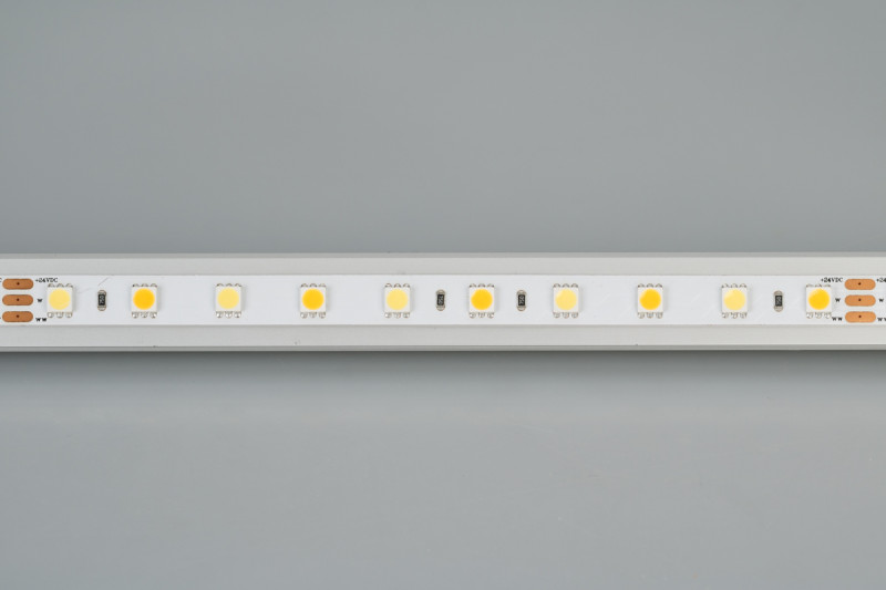 Лента RT 6-5000 24V White-MIX 2x (5060, 60 LED/m, LUX) (Arlight, Изменяемая ЦТ) 025213. Цена указана за 5 метров. Продается кратно 5 метрам.