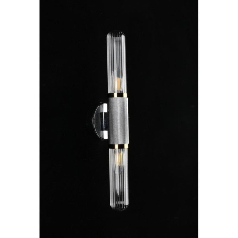 Бра 9*10*48 см, 2*E14, 7W, Aployt Brynia APL.307.41.02, бронзовый