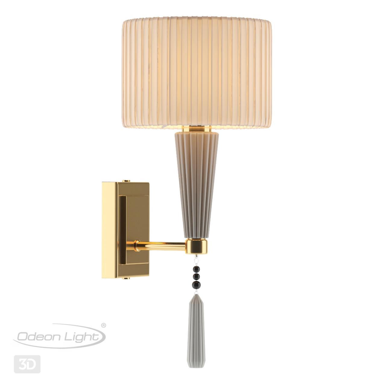 Светильник 38 см, Odeon Light Latte 5403/1W, бронза