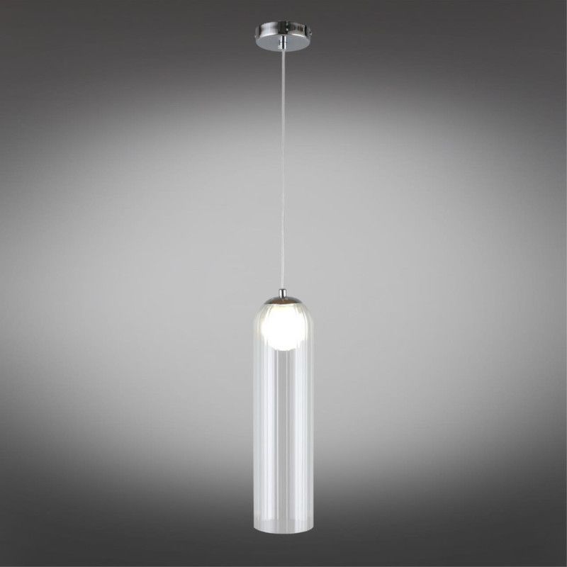 Подвесной светильник 10*55-180 см, 1*G9, 5W, Aployt Arian APL.325.06.01, хром