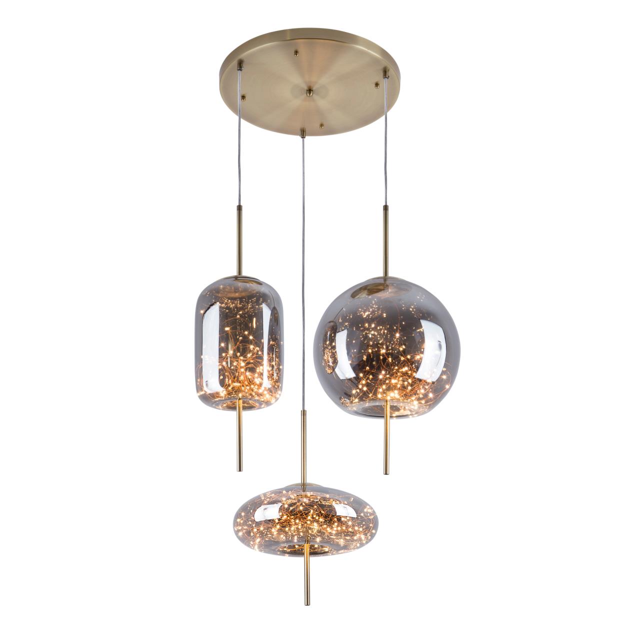 Подвесной светильник 63*63*180 см, LED 31W, 4000K, Бронза MODELUX ML.375.630