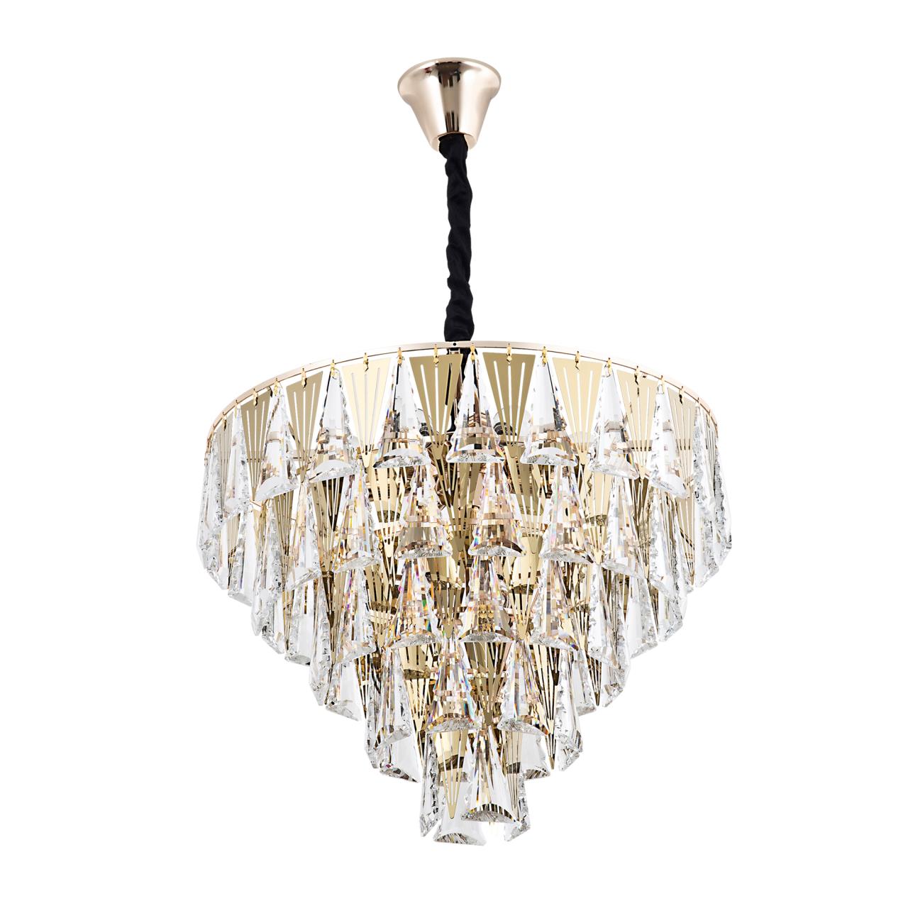 Подвесная люстра 50*50*87 см, Е14 11x40W, Золото MODELUX ML.313.11 GD