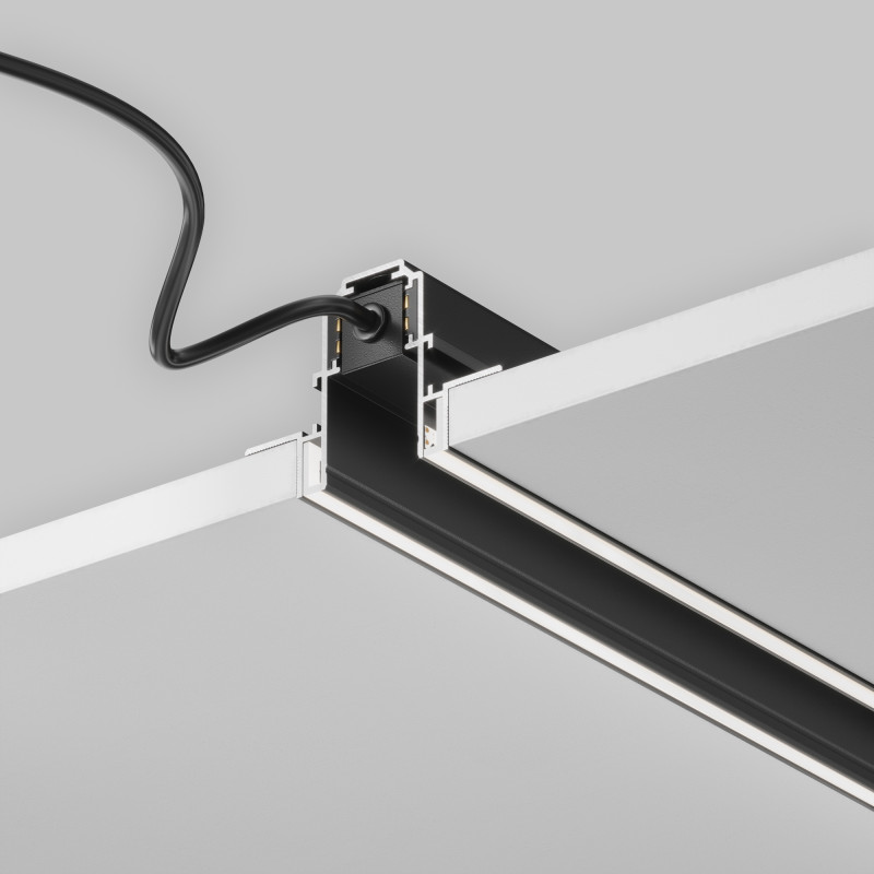 Шинопровод встраиваемый 200*6,6*4,65 см, Maytoni Technical Busbar trunkings Exility TRX034LS-222B черный