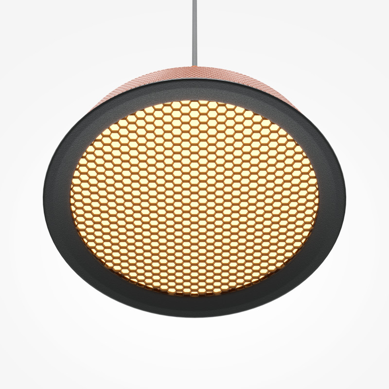 Подвесной светильник 15,3*327 см, LED, 12W, 3000К, Maytoni El MOD041PL-L15TR3K черный