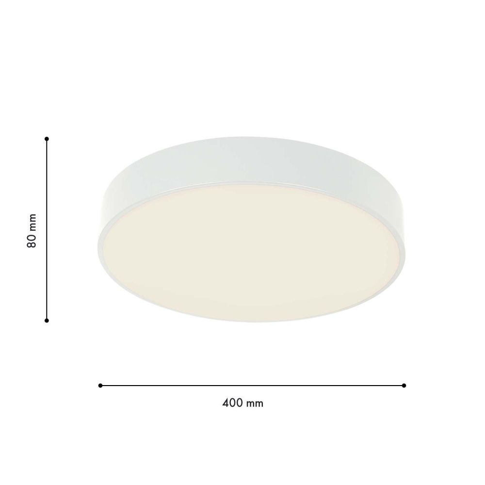 Потолочный светильник 40*8 см, 4*LED, 30W, 4000K, F-Promo Arena 4683-4C, белый