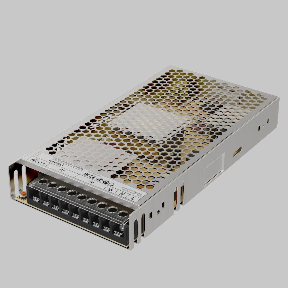 Блок питания PSL002 12V 250W IP 20 811011, 22*12*3 см, Maytoni Led Strip 811011, Серебро