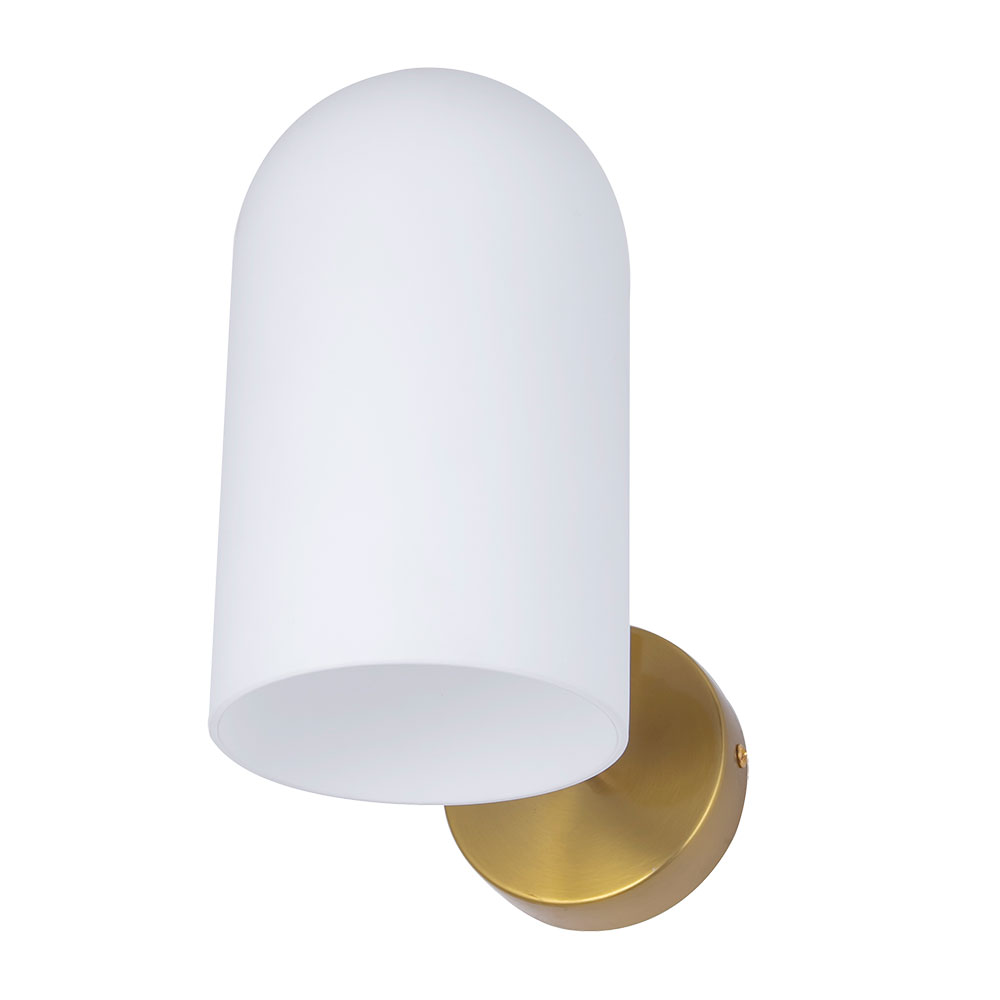 Бра 20*23*12 см, 1*E14, 40W, Arte Lamp Cassel A5454AP-1PB, Полированная Медь