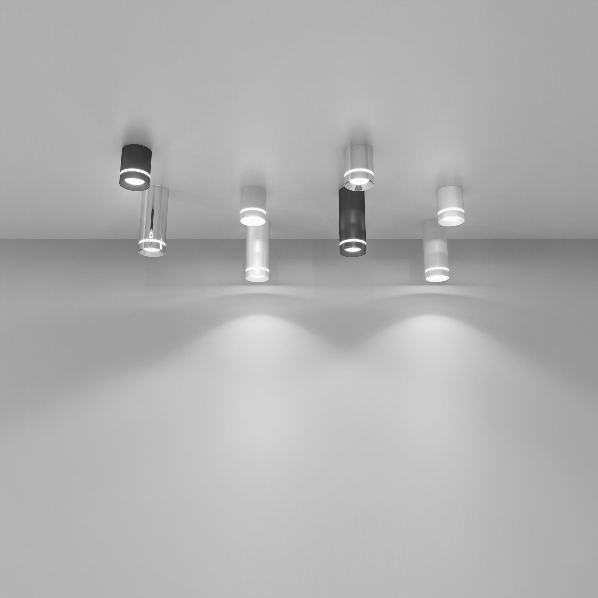 Светильник 7,9*7,9 см, LED 9W, 4200K DLR021 9W 4200K черный матовый Elektrostandard