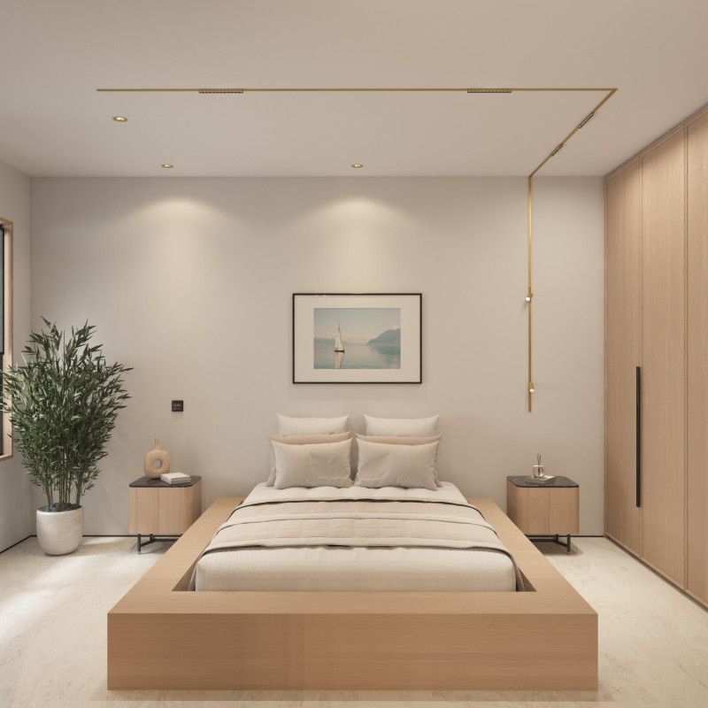 Светильник на шине 15,5*4,5*13,1 см, *LED*830Lm, 3000-4000-6000K, Denkirs Shine Spot Zigbee DK5941-SB, сатинированная латунь