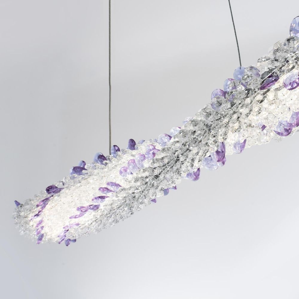 Подвесной светильник 10*100*12/140 см, LED 40W 3000-6000K MODESTYLE MS.5007.1000 CR хром