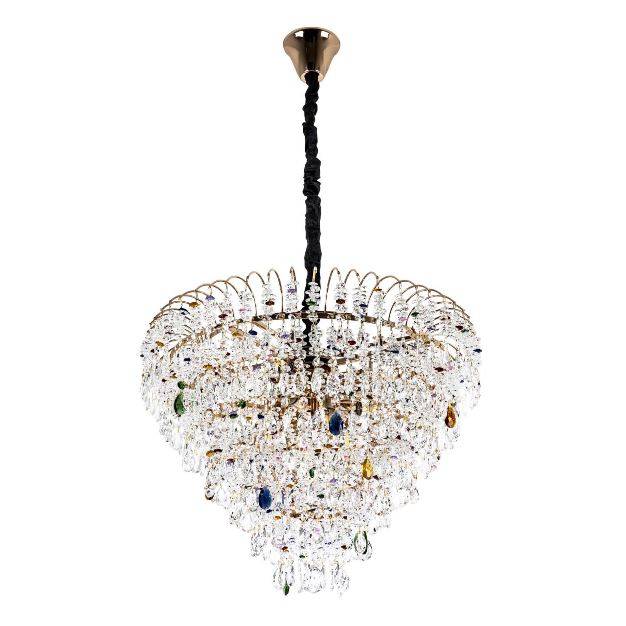 Подвесная люстра 60*60*105 см, Е14 12x40ВтW, Золото MODELUX ML.850.12