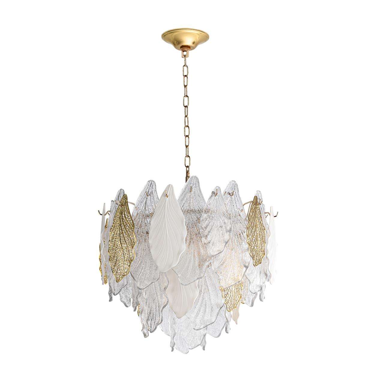 Люстра 49*49*155 см, 8 Е14*40W, Odeon Light Lace, золотой 5052/8