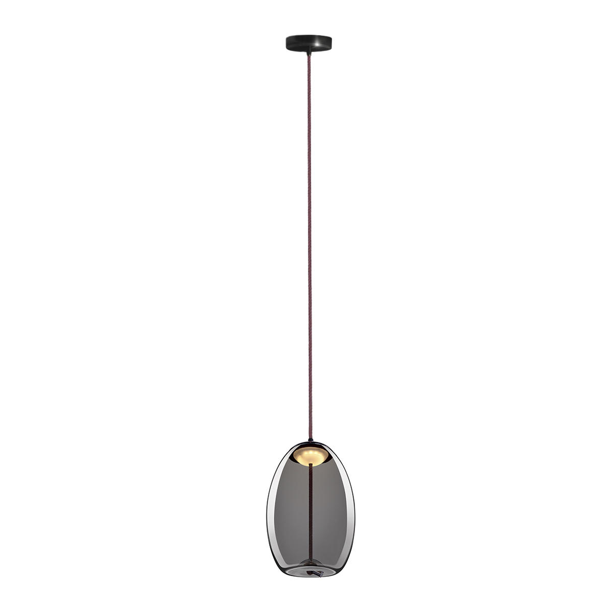 Подвесной светильник 12*23 см, 1*LED*5W LOFT IT Knot 8134-A mini черный