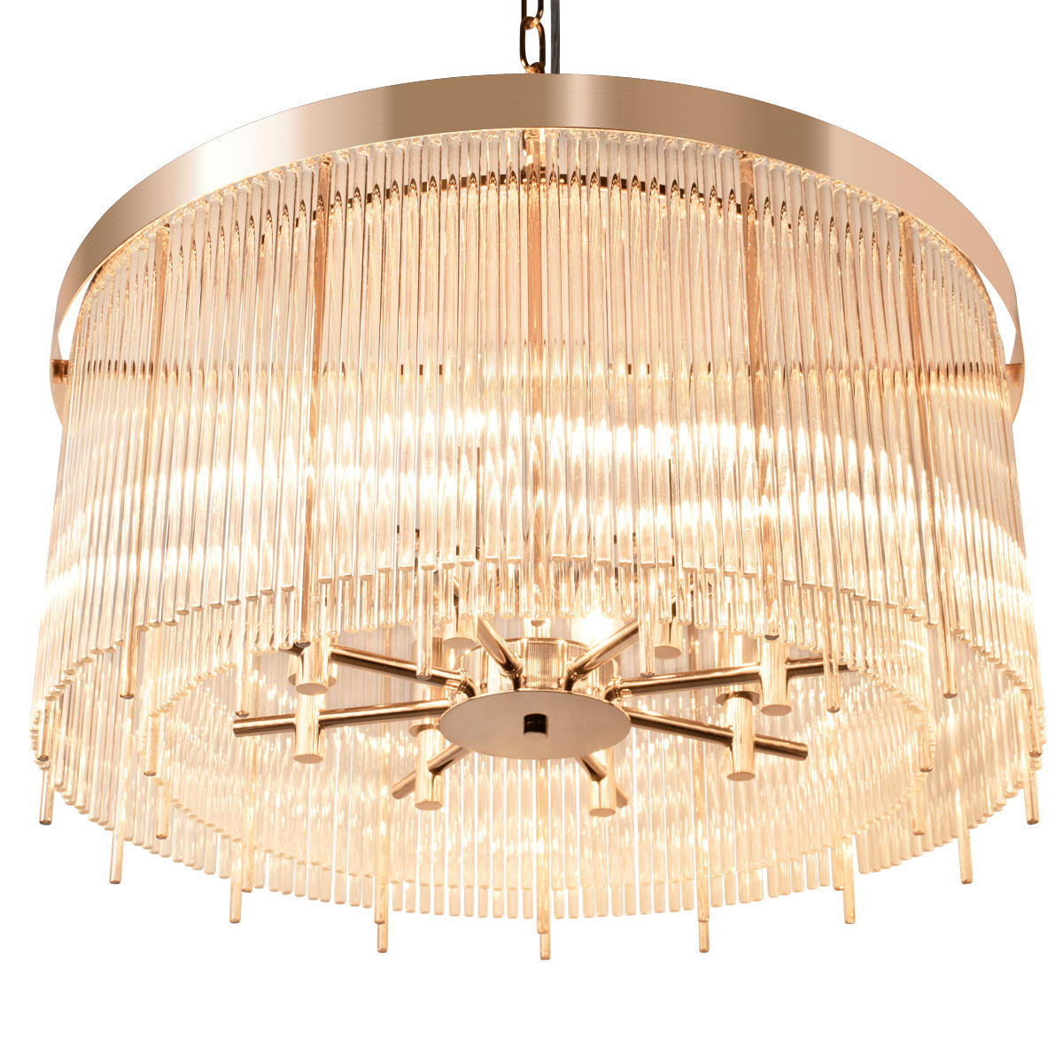 Подвесной светильник 60*28 см, 8*E14 LOFT IT Montana французское золото 10299/600 French gold
