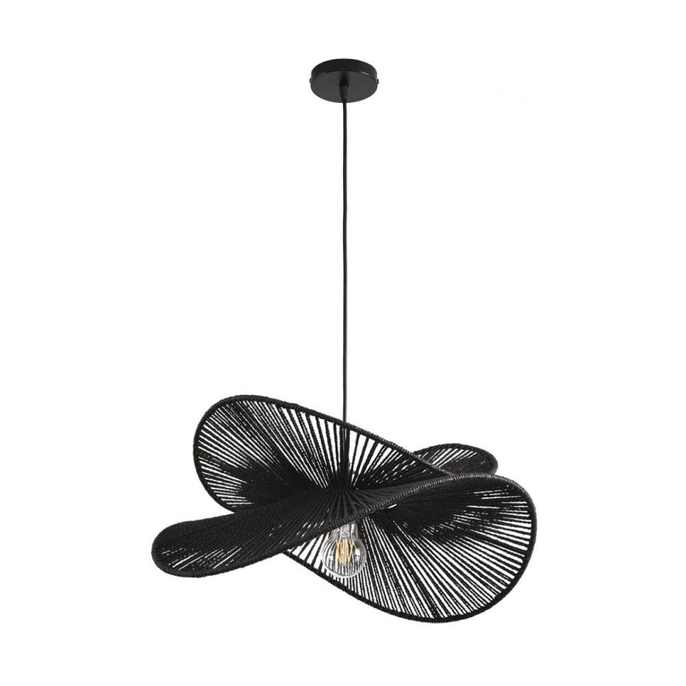 Подвес 9*50*126-126 см, 1*E27*40W, Lumion Rope 8382/1, черный