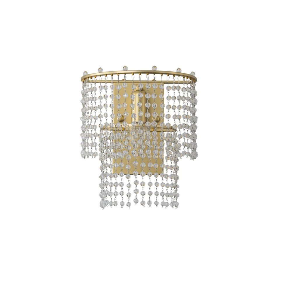 Настенный светильник 23 см, Favourite Fringe 4762-1W, золото