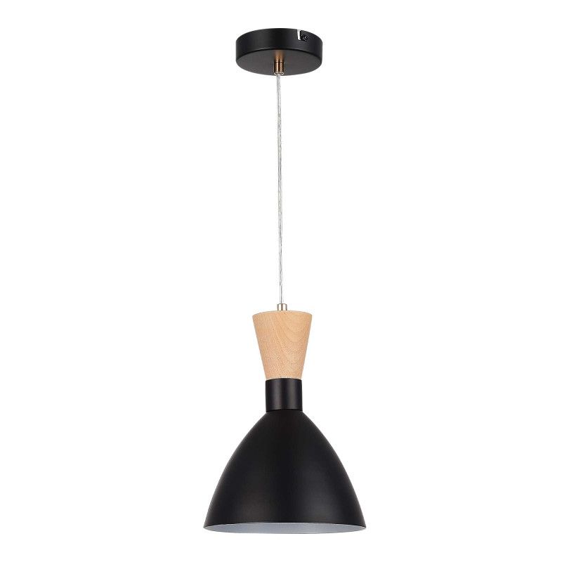 Подвесной светильник 18*30 см, 1*E14*40W, Evoluce Vista SLE1256-403-01, черный