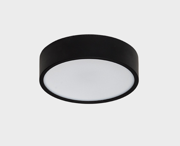 Светильник 15 см, 18W LED, 3000K Megalight M04-525-146 black, черный