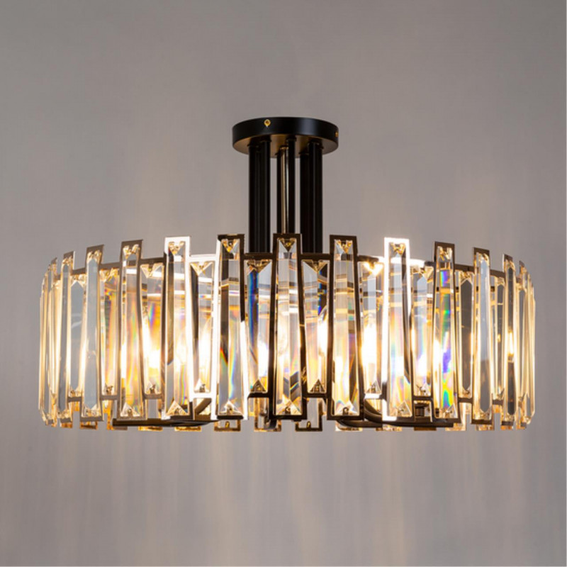 Люстра 65 см Arte Lamp AMBER A1028PL-8BK черный