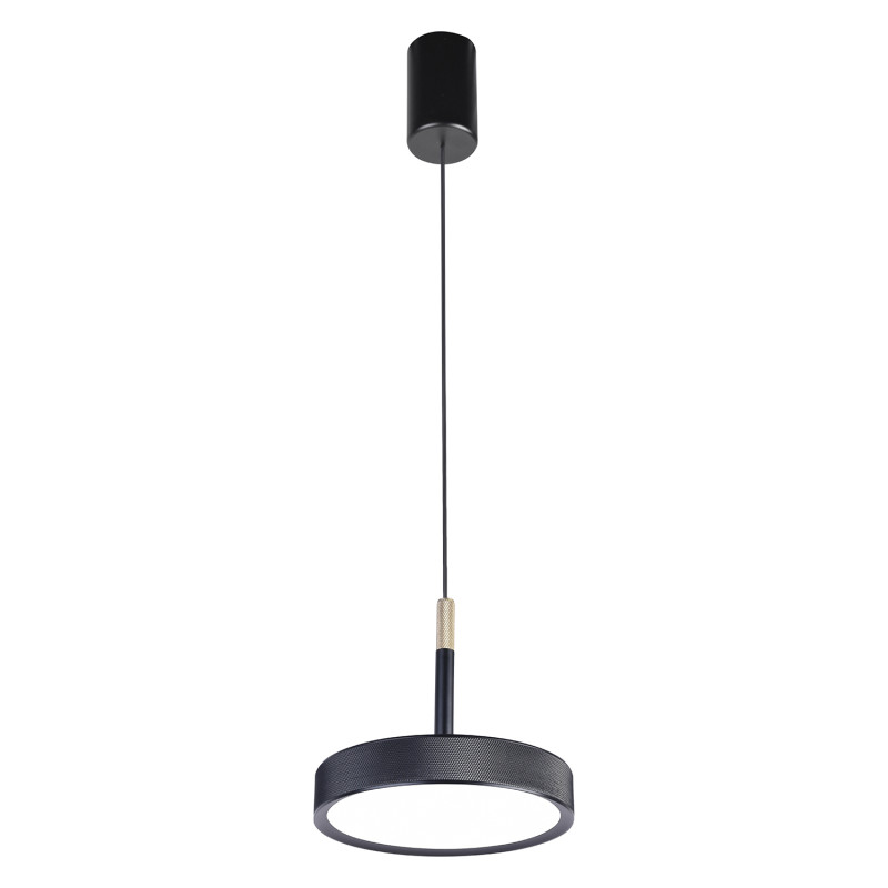 Подвесной светильник 12,5*180 см, LED, 10W, 4000К, Favourite Piller 4506-1P черный