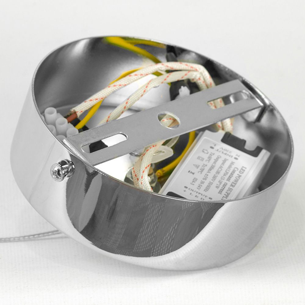 Подвесной светильник *15*45-150 см, 1*led*16W, 4000K, Lussole Knox LSP-7414, хром