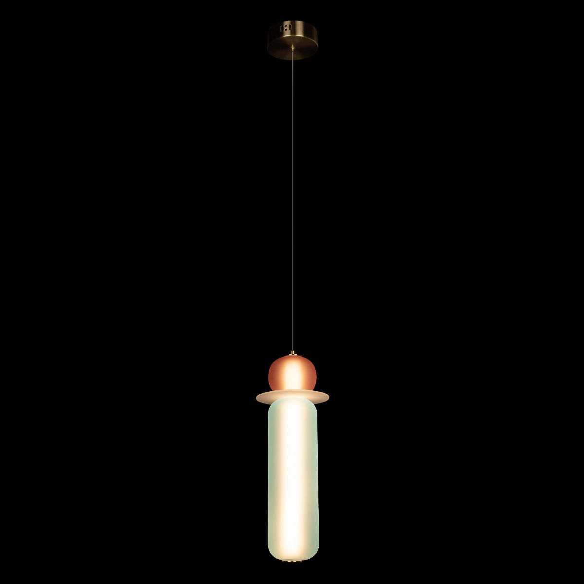 Светильник 15 см, 10W, 3000K, Loft It Lollipop 10239P/C, золото
