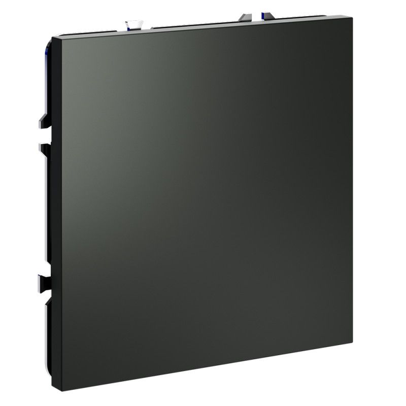 Заглушка Voltum S70 с суппортом, титан пластик Soft touch VLS080106