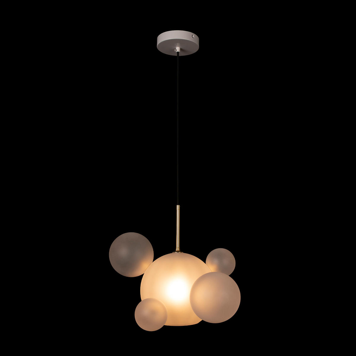 Подвесной светильник 41*31 см, 1*E14*40W LOFT IT Bolle 2030-P6 mini золото