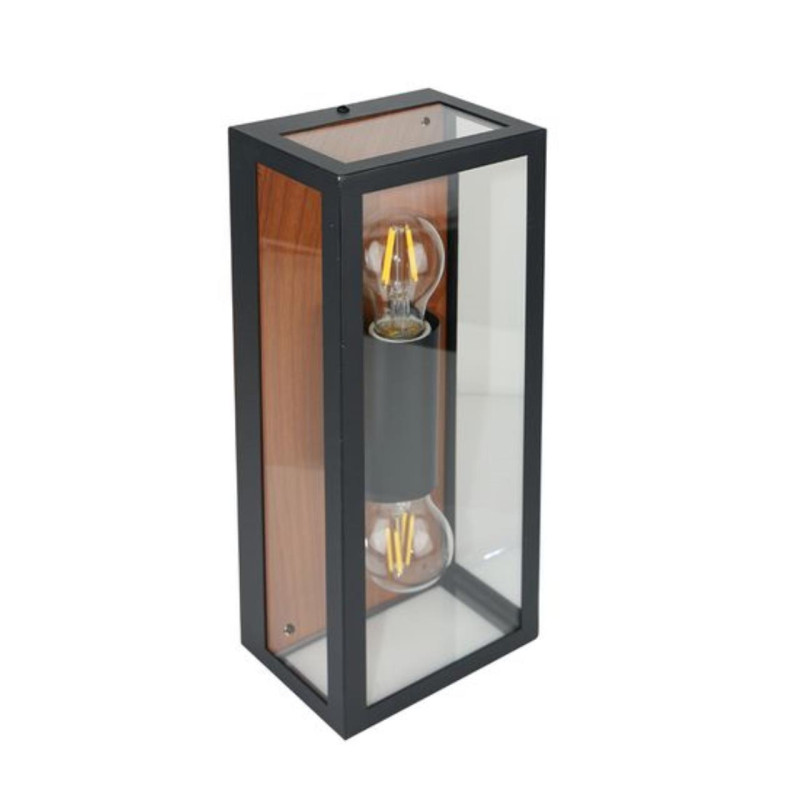 Настенный светильник 15*10*37 cм, 2*E27*60W Arte Lamp Belfast A4569AL-2BR коричневый