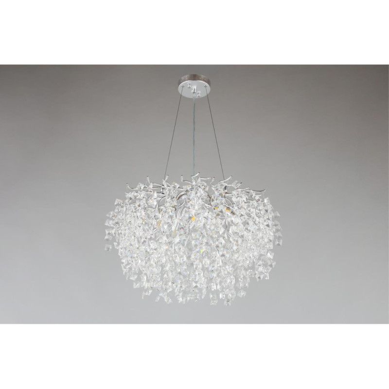 Подвесная люстра 60*70-160 см, 10*G9, 5W, Aployt Danusia APL.846.03.10, хром