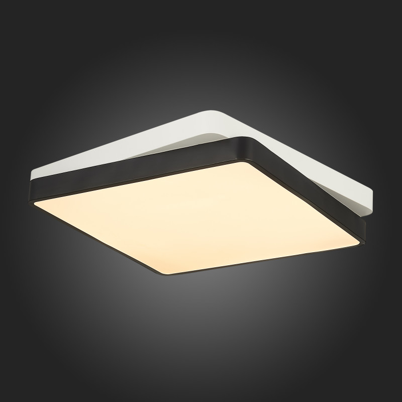 Светильник 50*50 см,  45W 3000K/4000K/6000K EVOLUCE QVO SLE200712-01 Черный, Белый