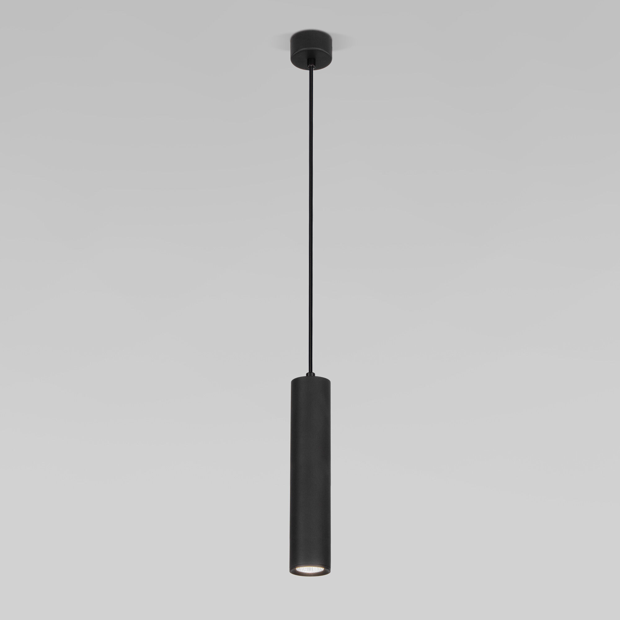Подвесной светильник LED 7W, 4000 К, 133*6*6 см, черный, Elektrostandard Base 50247 LED
