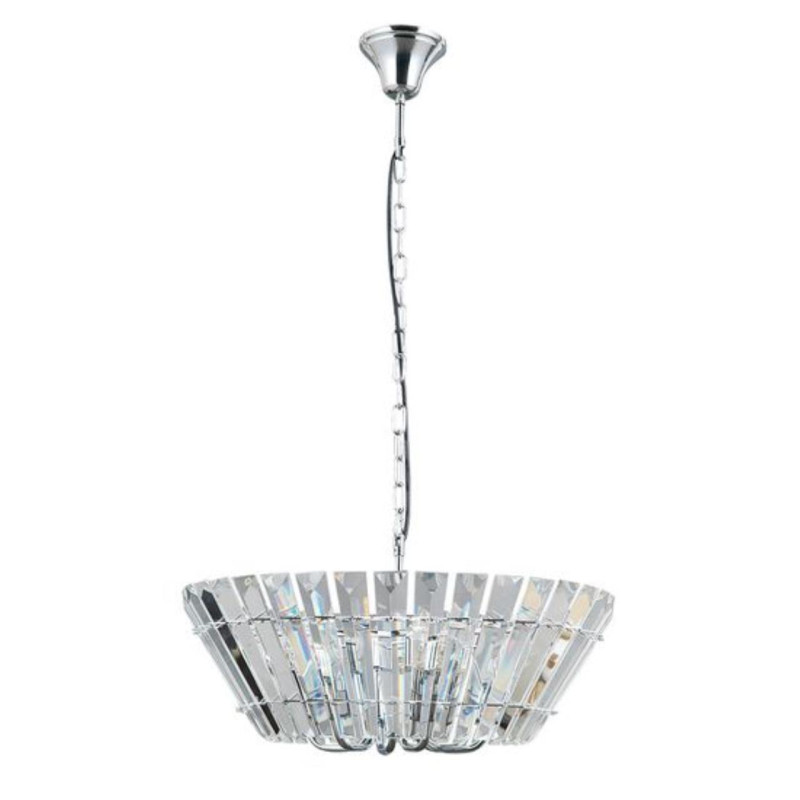 Подвесная люстра 51*26 см, 6*E14, 240W, Arte Lamp FLORIZEL A1072SP-6CC хром