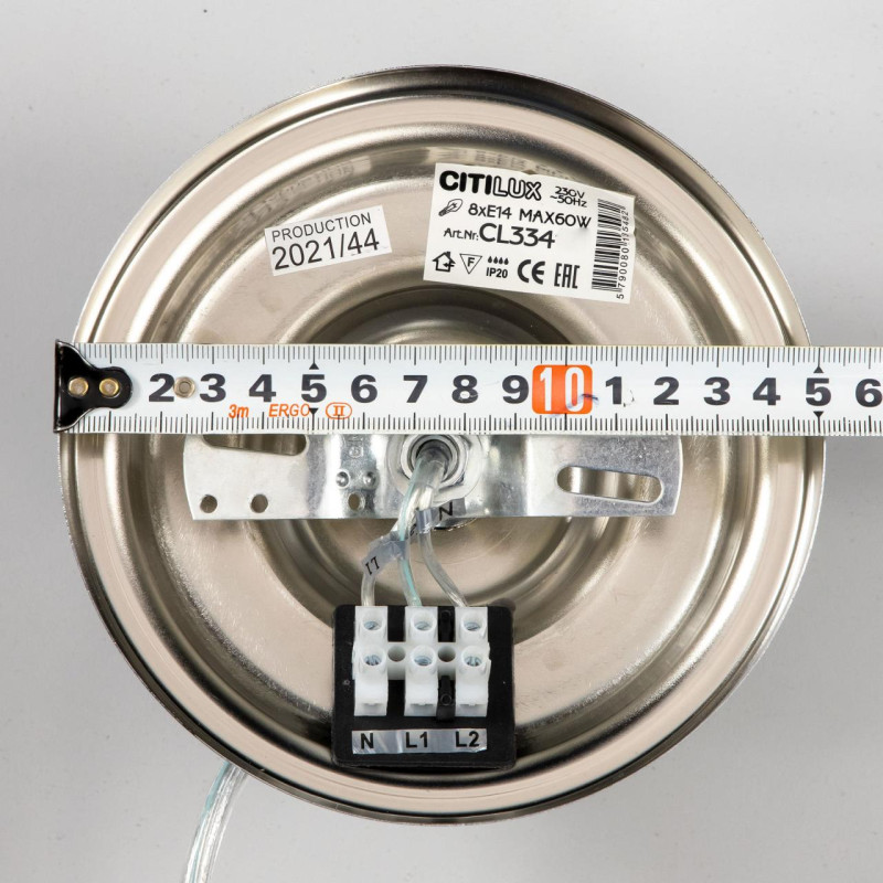 Люстра 48 см Citilux Инга CL335163 бронза 
