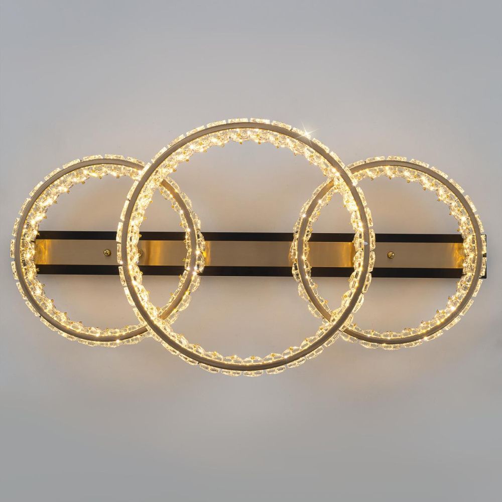 Светильник 75 см, 45W, 3000K, Citilux PALANT CL325162 LED, черный-бронза