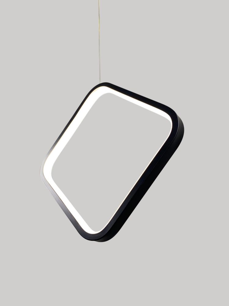 Подвесной светильник SPFD-43430 ЧЕРНЫЙ D220*220/H1300/LED/12W 3000-6500K RIIM
