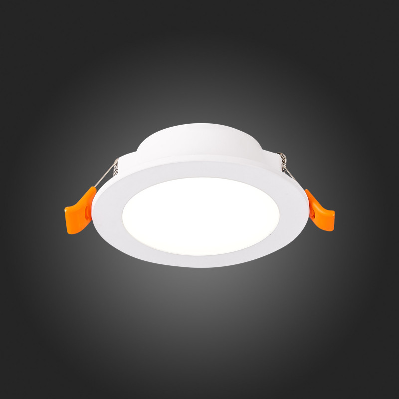 Встраиваемый светильник 9/7,5 см, LED 6W, 4000K, IP20 ST LUCE ST210.548.06 Белый